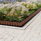 Corrugated Metal Garden Edging 4in X 60ft Sturdy Lawn Landscape Edging Border   