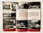 1950s Lincoln Memorial University Vintage Travel Brochure Harrogate Tennessee Tn