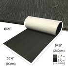 Charcoal Grey Boat Flooring Sheet Eva Foam Marine Decking Carpet   Non Skid Mat