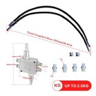 1 4   for Mini Excavator Cushion Valve Kit Swivel Motor Assembled Complete M14  1 5