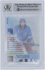 Mika Zibanejad Rangers Signed 2020-21 Upper Deck Synergy Es-28   749 Bas 10 Card