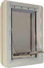 Pet Door With Telescoping Frame  Super Large  15  X 23 5  Flap Size