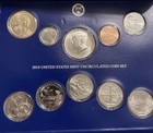 2019 U s  Mint Set  Complete 20 Coin Set  Includes D   P Mints  No  w  Cent