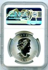 2020  5 Canada 1 Oz Silver Maple Leaf Ngc Ms70 Rare First Releases Blue Label