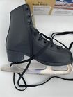 American Athletic Shoe Boy s Tricot Lined Ice Figure Skates Black Size 12y  517