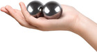 Stainless Steel Baoding Balls  1 57 Inches Non - Chime Hand Massage Balls With C