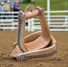 3  Roper Rawhide Cowboy Western Saddle Stirrups