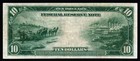 1914  10 Better Atlanta District Large Size Federal Reserve Note 