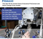 244194 Pump Repair Packing Kit For Airless Paint Sprayer 390 395 490 495 595 695
