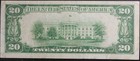 1929 Vf25 Fr  1802-d Newark  New York National Note 20    Pmg  Sn C000554a