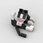 Animal Series 62pcs Moc Bricks Cat Figires Diy Building Blocks Kids Funny Gift