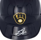 Jackson Chourio Milwaukee Brewers Autographed Replica Batting Helmet