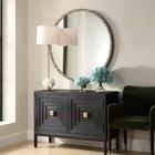 Uttermost 08246 Odeon 40 25 X 40 25 Inch Bronze Mirror
