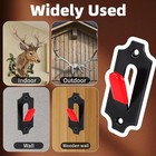 12 Pack European Deer Skull Mount Hanger For Small Game Animals