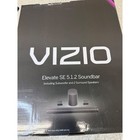 Vizio Elevate Se 5 1 2 Soundbar System With Subwoofer And Surround Speakers New