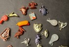 Vintage 1970s Cracker Jack gumball Machine Charms - Lot Of 23