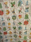 Vintage Christmas Themed Apron With Pockets 