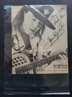 Stevie Ray Vaughan Jimmy  Z Sportswear Promo Print Advertisement 1987