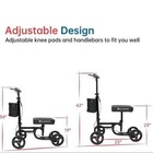 Elenker Deluxe Steerable Knee Walker Medical Aid Scooter For Foot Injuries