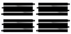 Scalextric Track Extension Pack 4 - 4pcs C8205 350mm Straight Tracks C8526