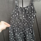 Floral Print Denim Wide-leg Jumpsuit Girls Size 8
