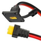 3ft 12awg Xt60 Male To Female Extension Cable  Waterproof Panel Mount Bulkhead