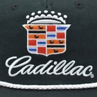Cadillac Logo Rope Snapback Hat Cap Black White Official Gm Licensed New Nwt