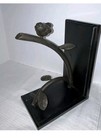 Antiqued Birds On A Branch Metal Set Of Bookends Black Bookends