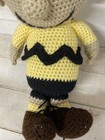 Charlie Brown 19    Crochet Doll Plush Vintage  Fast Shipping