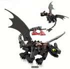 Night Fury Dragon Toothless And Light Fury Building Block Sets  200  Pcs Each