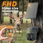 Campark 4g Lte Cellular Trail Camera W unlimited Data Solar Powered Night Vision