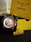 Invicta Aviator Black red 50mm Brand New Watch Men   s