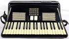 Vintage Empire Serenader Piano Accordion With Case Made In Italy