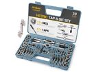 20 39pc Tap   Die Set Metric M3-m12 Thread Renewing Tools Cutting Threads Handle