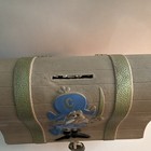 Vintage 1960 s Mail-away Cap N  Crunch Treasure Chest Coinbank Lock But No Key 