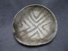 Prehistoric Anasazi Puebloan Pottery Ladle Scoop Bowl Portion - Black On White