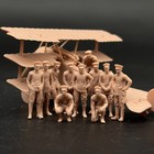1 48 1 72 Scale Red Baron And Pilot Soldier Photo Portrait Resin Model Kit