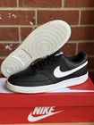 Nike Court Vision Low Black White Size 10 Mens New Sneakers Nib Retro Shoes