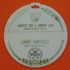 Vintage Golf Course Bag Tag - Elmscrest Golf   Country Club - Cedar Rapids Iowa