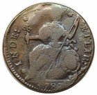 1787 Connecticut Copper  Draped Bust Left  Et Lir  Scarce Miller 33 17-gg 2  R5