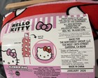 Hello Kitty Slumber Bag Sleeping Bag 56x27    Built-in Pillow Pink Red Sanrio New