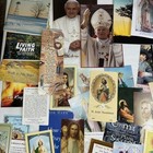 Lot 50  Holy Prayer Cards  Catholic Religious Images  Booklets  Multiples Used