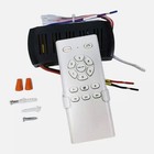 Dc Output Ceiling Fan Receiver Kit With 6 Speed Remote Control Functionality 1pc