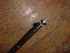 Vintage Cello  Chrome End Pin Support Rod   60s