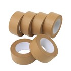 6 Rolls 2 x55 Yard Self-adhesive Kraft Paper Carton Box Sealing Packing Tape