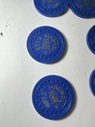 Magnolia Club Casino Illegal Gambling Clay Poker Chip Biloxi  Mississippi