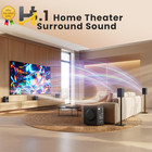 Surround Sound Systems Home Theater System - 800 Watts Peak Power 6 5  Subwoofer
