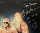 Hulk Hogan Signed 12x Champ Hof 05 Inscriptions Autograph 16x20 Photo Jsa U67155