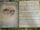 Vintage Christmas Carols 36 Pages Illustrated Sheet Music 1942 Whitman  Lovely