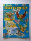 Butterfly Pinball Machine Magazine Print Ad Retro Game Artwork 1977 Vintage 